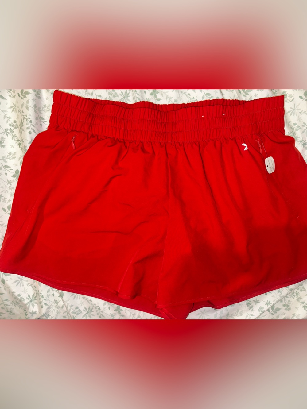 Xersion Red Women's Athletic Pull-On Shorts new without tags